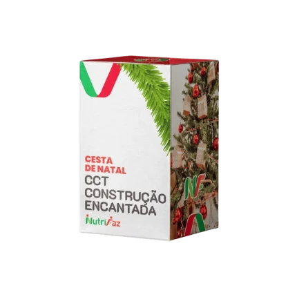 cesta natal corporativa CCT Construção Encantada — 15 itens para empresas em BH e MG