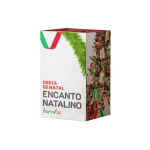 cesta natal corporativa Encanto Natalino com 36 itens — panetone Itália Mia, vinho Vilena, chocolates e conservas para empresas em BH e MG