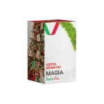 cesta natal corporativa Magia — 30 itens com panetone Romanato e vinho Vilena em BH e MG